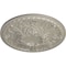 Ekena Millwork Tristan Ceiling Medallion (Fits Canopies up to 5 1/2"), Hand-Painted Pearl White, 26"OD x 3"P CM26TNPWS - alternate 2